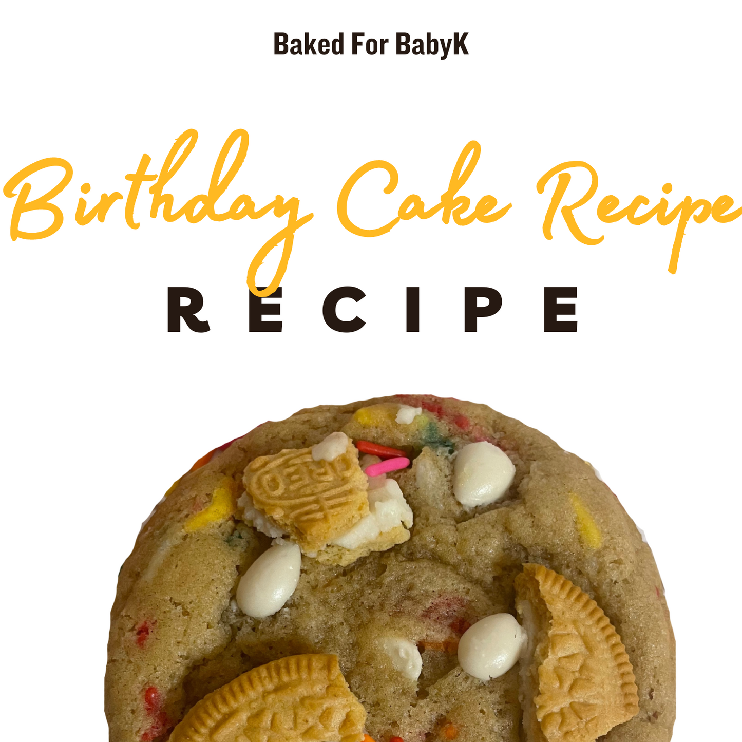 Birthday Cake Recipe